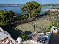 Villa-Rafaella-Porto Heli-by-Olive-Villa-Rentals-tennis-court