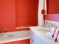 Villa Ligeia in Corfu Greece, bathroom 3, by Olive Villa Rentals