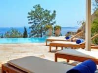 Villa Ligeia in Corfu Greece, pool 2, by Olive Villa Rentals