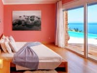 Villa Selene in Corfu Greece, bedroom 2, by Olive Villa Rentals