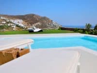 Villa Ambrosia in Mykonos Greece, pool 9, by Olive Villa Rentals
