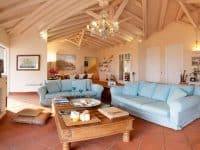 Villa Dantea in Porto Heli Greece, living room 2, by Olive Villa Rentals