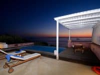 Villa Cybele in Skopelos Greece, sunset 3, by Olive Villa Rentals
