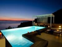 Villa Cybele in Skopelos Greece, sunset 4, by Olive Villa Rentals