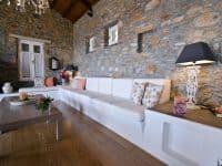 Villa Cybele in Skopelos Greece, living room 3, by Olive Villa Rentals