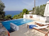 Pool Villa Selene in Skopelos Greece, pool, by Olive Villa Rentals