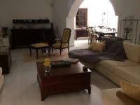Villa Camelia in Spetses Greece, living room 2, by Olive Villa Rentals