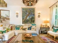 Villa Veneta in Spetses Greece, living room 3, by Olive Villa Rentals