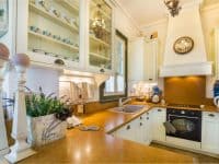 Villa Veneta in Spetses Greece, kitchen 2, by Olive Villa Rentals