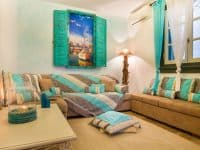 Villa Veneta in Spetses Greece, living room 5, by Olive Villa Rentals