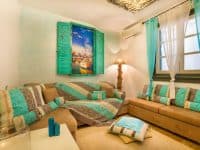 Villa Veneta in Spetses Greece, living room 6, by Olive Villa Rentals