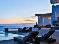 Villa Adelasia in Mykonos Greece, facade, by Olive Villa Rentals