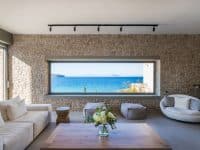 Villa Estee in Porto Heli, living room, by Olive Villa Rentals