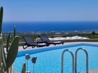 Villa Rosalin in Santorini, Pool, by Olive Villa Rentals