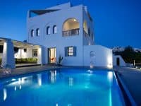 Villa Rosalin in Santorini, Pool, by Olive Villa Rentals
