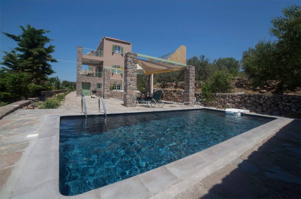 Villa Cerise in Aaegina, pool, by Olive Villa Rentals