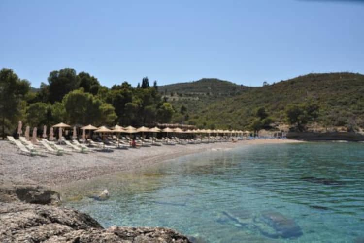 Vrellos beach, Spetses