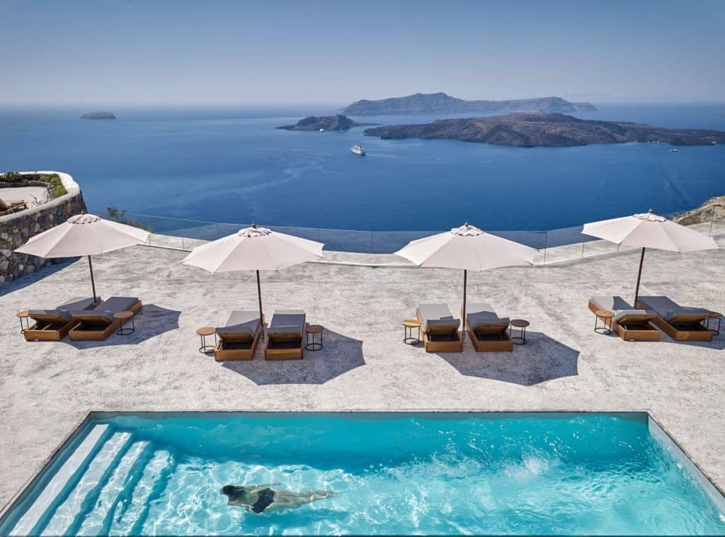Villa-Abovo-Santorini-by-Olive-Villa-Rentals-pool-area