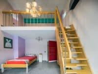Villa-Aquarelle- Athens-by-Olive-Villa-Rentals-bedroom-loft
