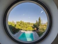 Villa-Aquarelle- Athens-by-Olive-Villa-Rentals-kitchen-window