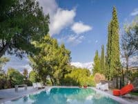 Villa-Aquarelle- Athens-by-Olive-Villa-Rentals-pool-views