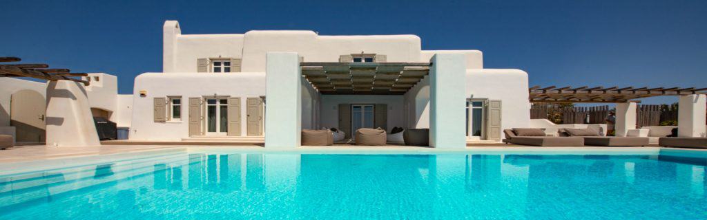 Villas-Mykonos-Olive Villa Rentals-Villa Margarita-facade