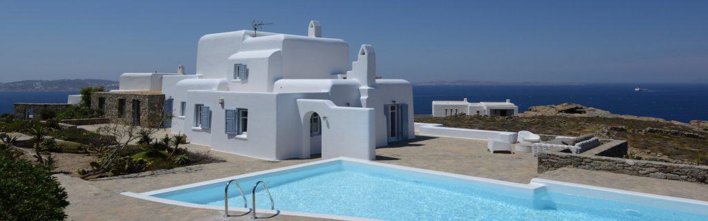 Villas-Mykonos-Olive Villa Rentals-Villa Casiopea-Outdoor views