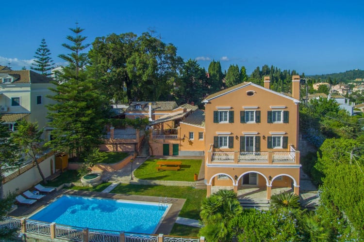 Villa- Romarique - Corfu -by-Olive-Villa-Rentals-exterior-villa