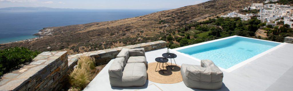 featured-Villa- Serendipity-Tinos-by-Olive-Villa-Rentals-exterior-pool-area