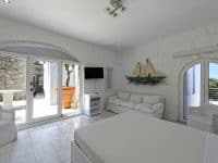 Villa-Delos Mare-Mykonos-by-Olive-Villa-Rentals-bedroom-guesthouse