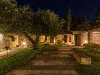 Villa-Cleo-Corfu-by-Olive-Villa-Rentals-garden-night