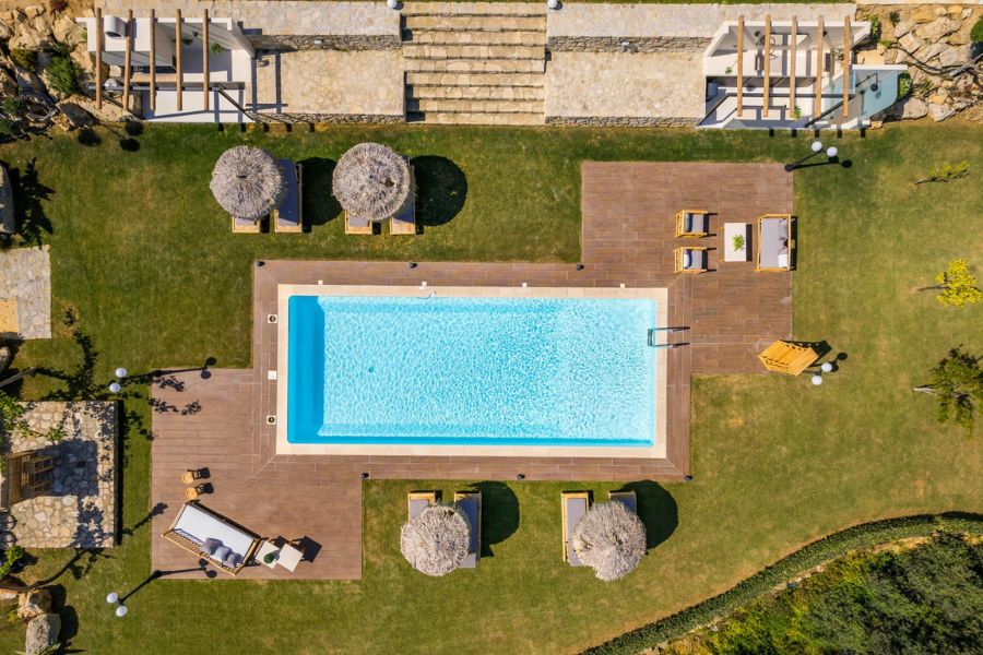 Villa Nereides luxury estate in Chania – Olive Villa Rentals 