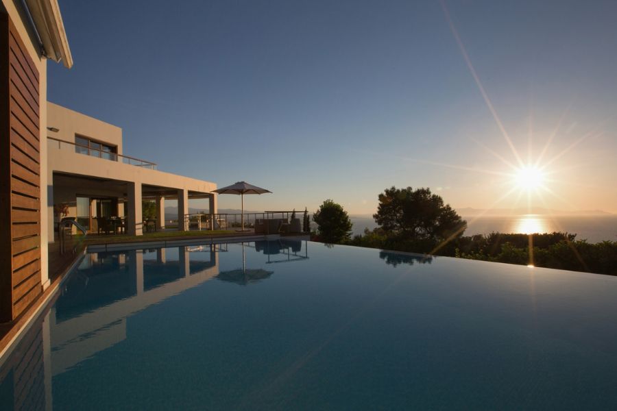 Villa Mimosa group-friendly villa in Crete – Olive Villa Rentals 