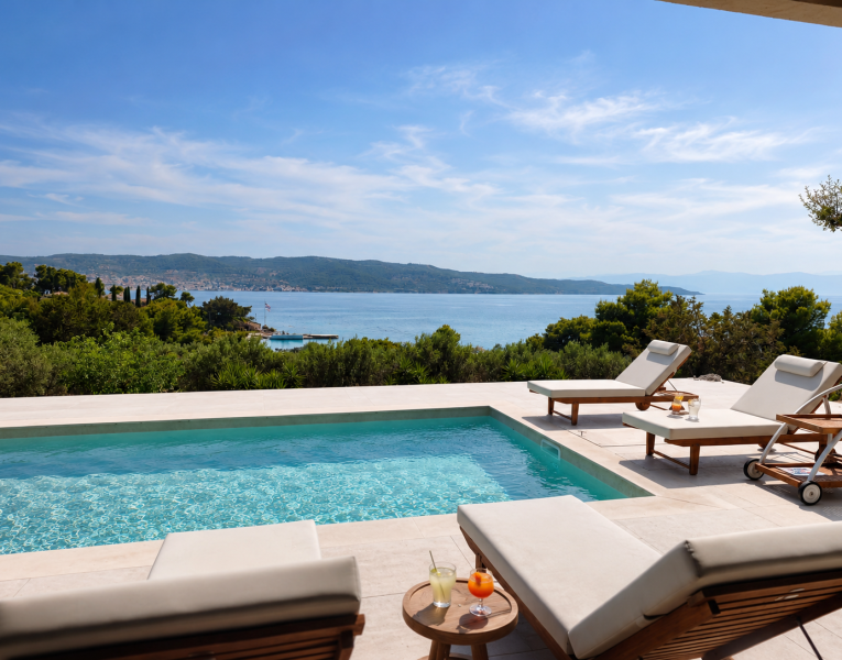 3. drinks by the pool