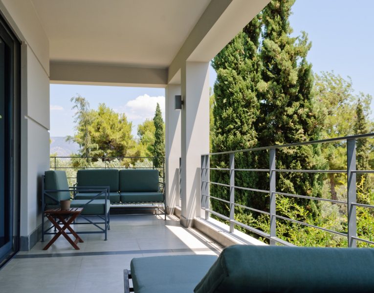 Villa-Magnolia-Porto Heli-by-Olive-Villa-Rentals-balcony
