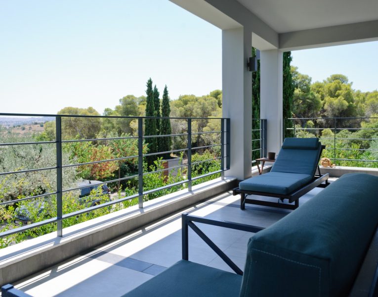 Villa-Magnolia-Porto Heli-by-Olive-Villa-Rentals-balcony