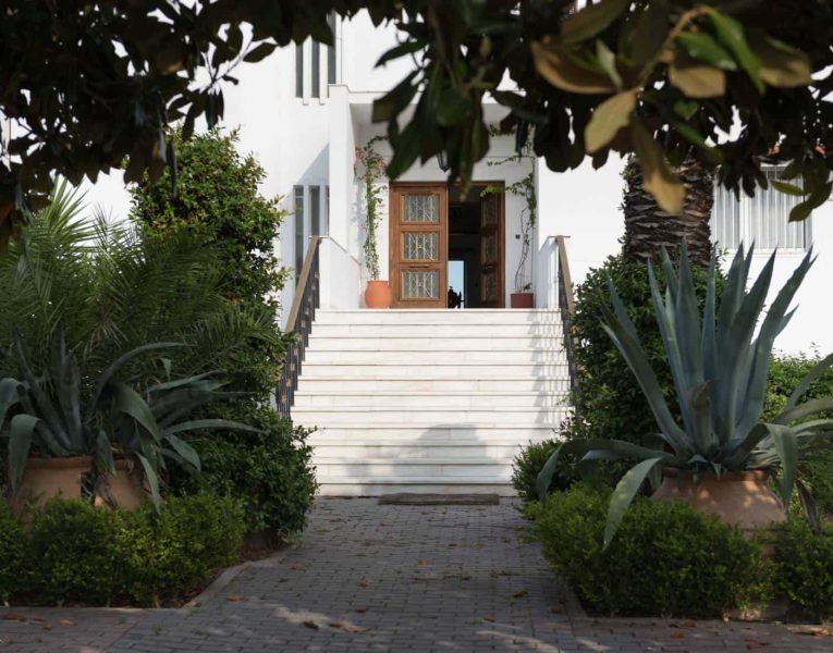 Villa- Thetis -Pelion-by-Olive-Villa-Rentals-property-entrance