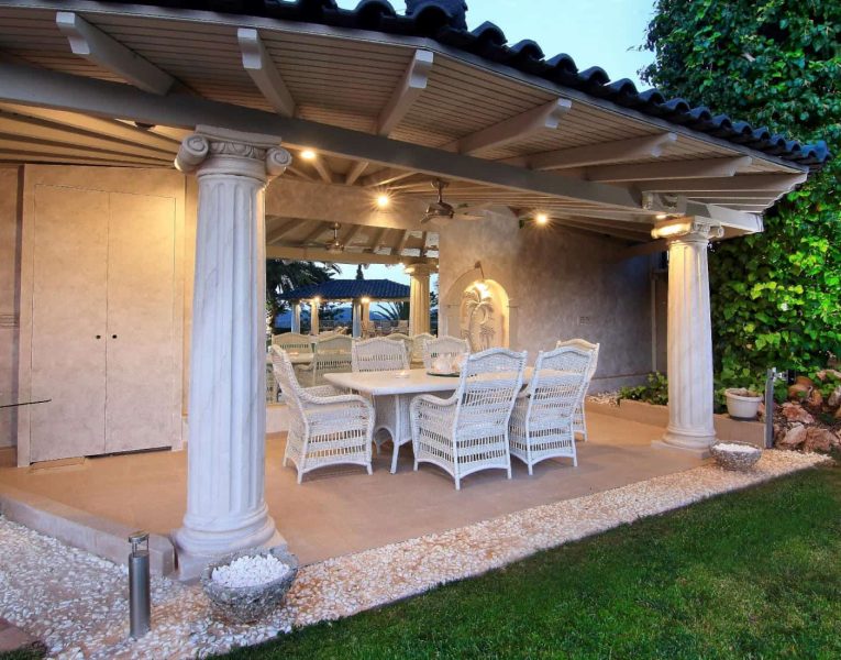 Villa Aristi in Athens, outdoors, by Olive Villa Rentals