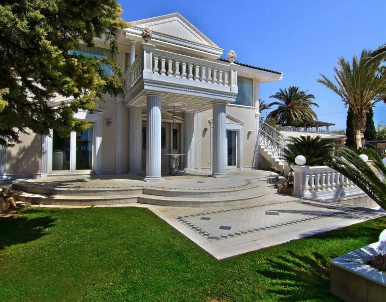 Villa Aristi in Athens, outdoors, by Olive Villa Rentals