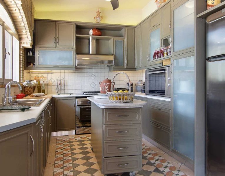 Villa Aristi in Athens, kitchen, by Olive Villa Rentals