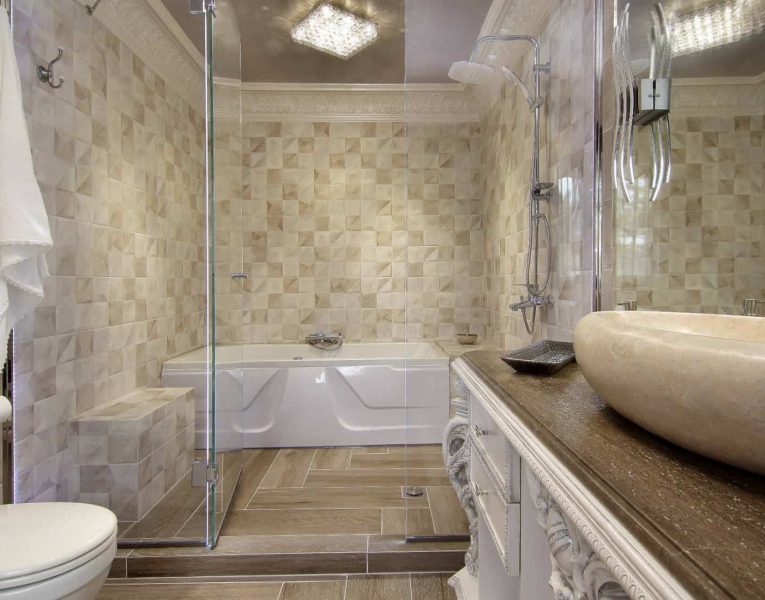 Villa Aristi in Athens, bathroom, by Olive Villa Rentals