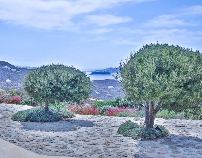 Villa Adelasia in Mykonos Greece, outdoors, by Olive Villa Rentals