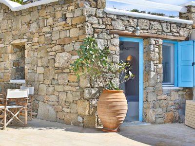 Villa Adelasia in Mykonos Greece, outdoors, by Olive Villa Rentals