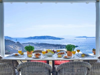 Villa Adelasia in Mykonos Greece, outdoors, by Olive Villa Rentals