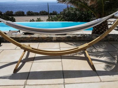Villa Pacifae in Mykonos Greece, pool, by Olive Villa Rentals