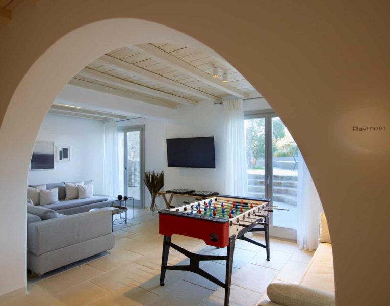 Villa-Princessa-Mykonos-by-Olive-Villa-Rentals-playroom-area