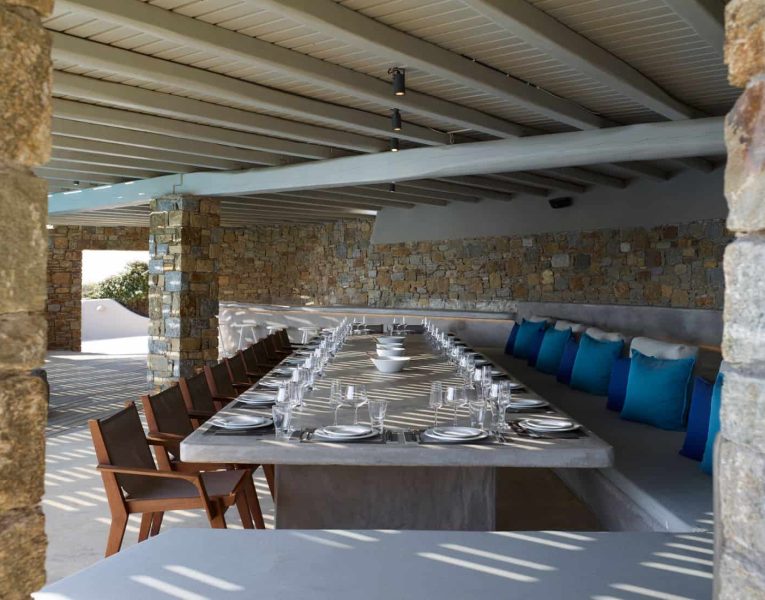 Villa-Princessa-Mykonos-by-Olive-Villa-Rentals-exterior-dining-area