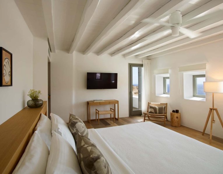 Villa-Reina-Mykonos-by-Olive-Villa-Rentals-bedroom-view