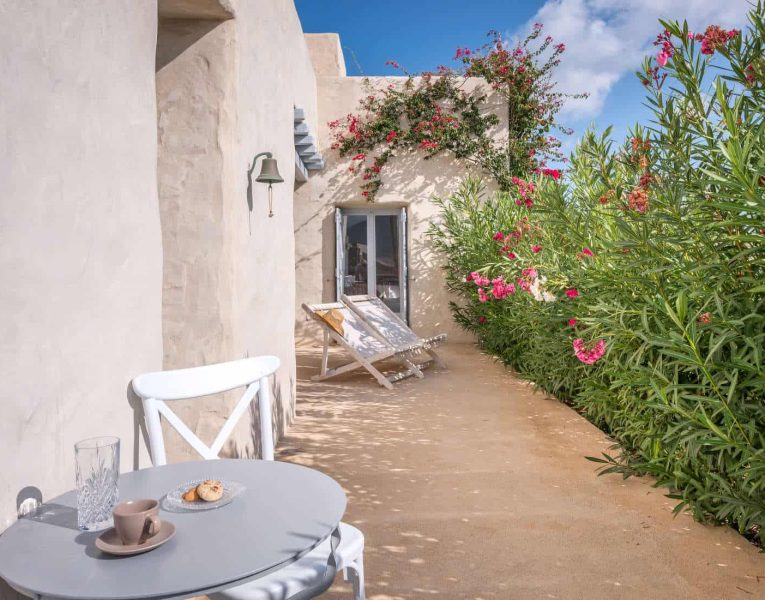 Villa Ninemia in Paros Greece, outdoor, by Olive Villa Rentals
