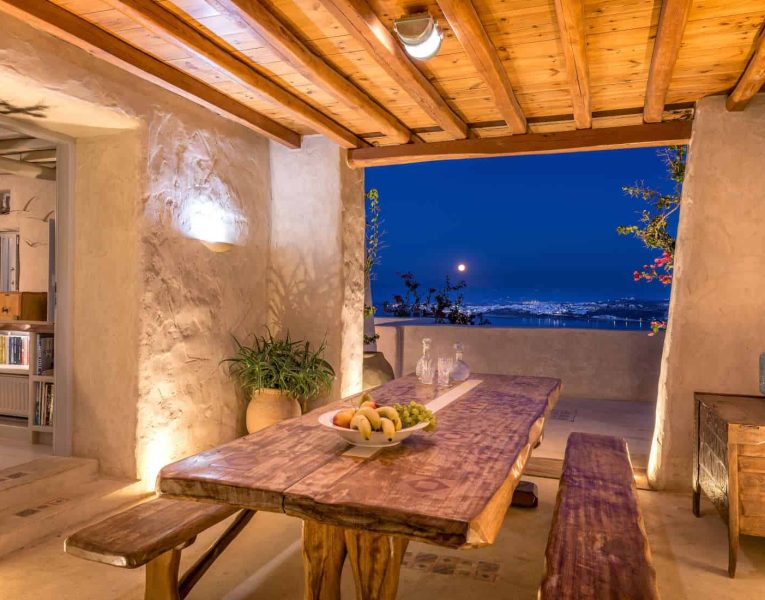 Villa Ninemia in Paros Greece, outdoor, by Olive Villa Rentals